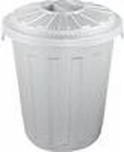 AFVALBAK ROND M/D MAXI BIN 36X42 - 23 L GRIJS OK KEEEPER 10213 -Babyproducten Winkel 983x1200 2