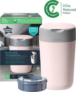 Tommee Tippee Twist & Click Tub Pink -Babyproducten Winkel 997x1200